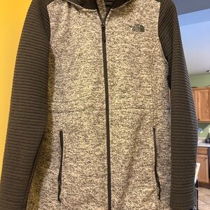 The North Face Charcoal and Heather Gray Hoodie